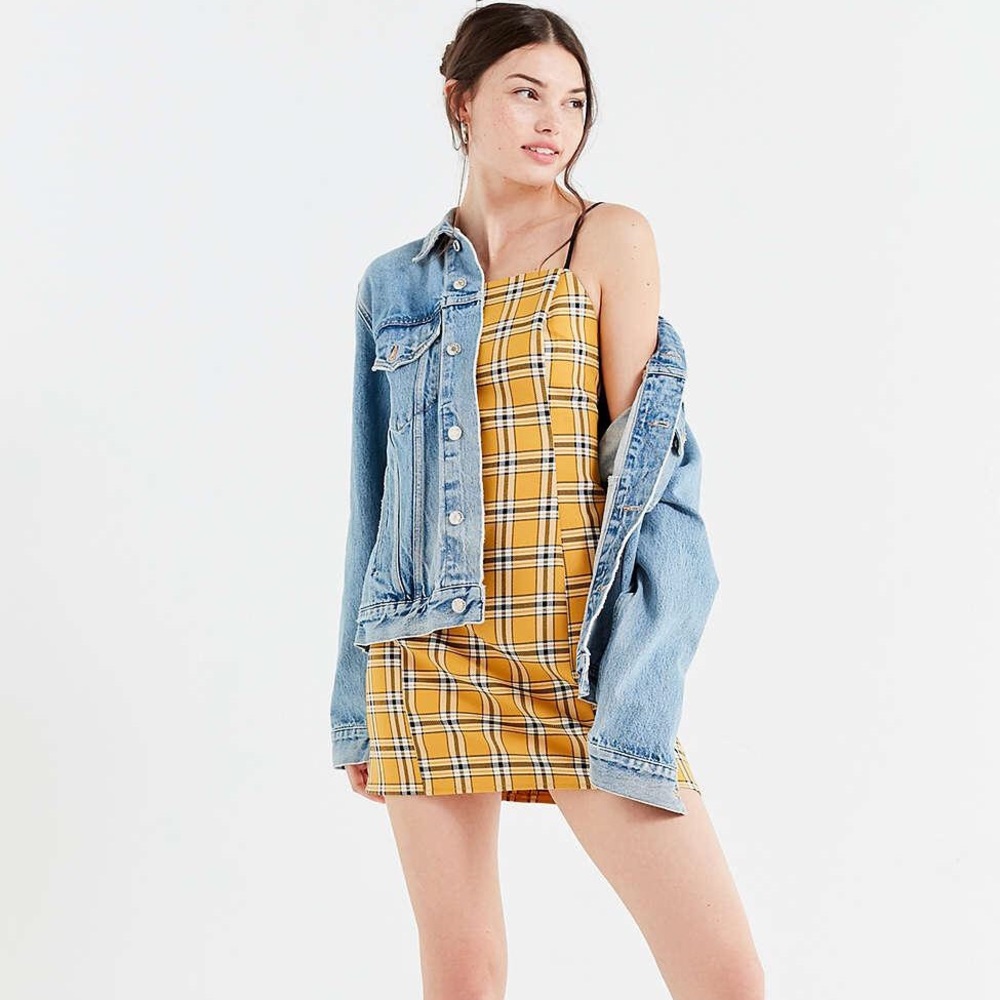 Urban Outfitters Plaid Mini Dress